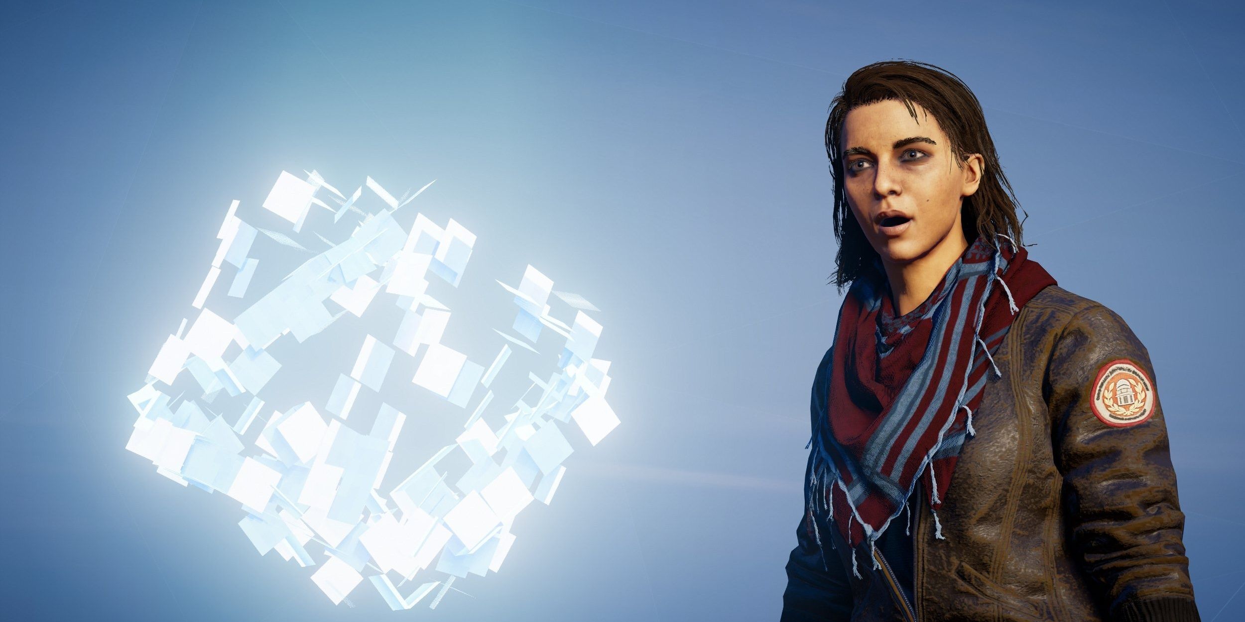Layla encounters an Animus Anomaly in Assassin's Creed Valhalla