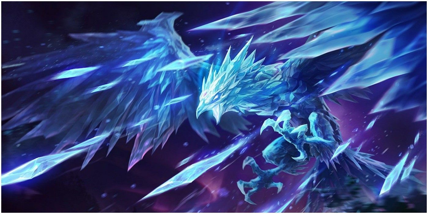 Anivia Firing Ice Shards