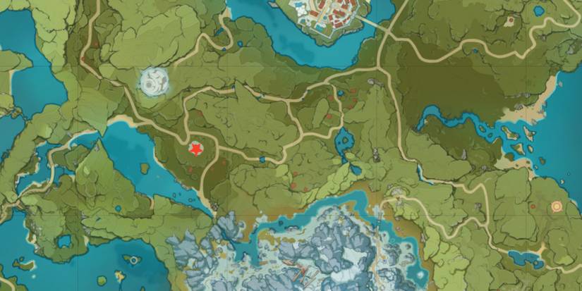 Location of apples in Dawn Winery Genshin