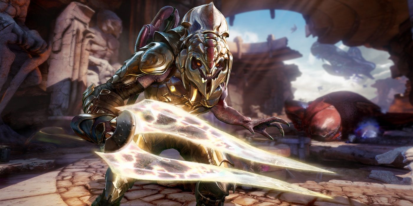 Killer Instinct Thel Va'dam The Arbiter Gold Armor and Prophet's Bane Sword