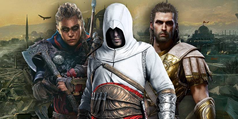 Assassins Creed Altair Eivor Alexios