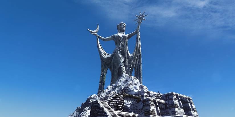 The Shrine To Azura From The Elder Scrolls V Skyrim