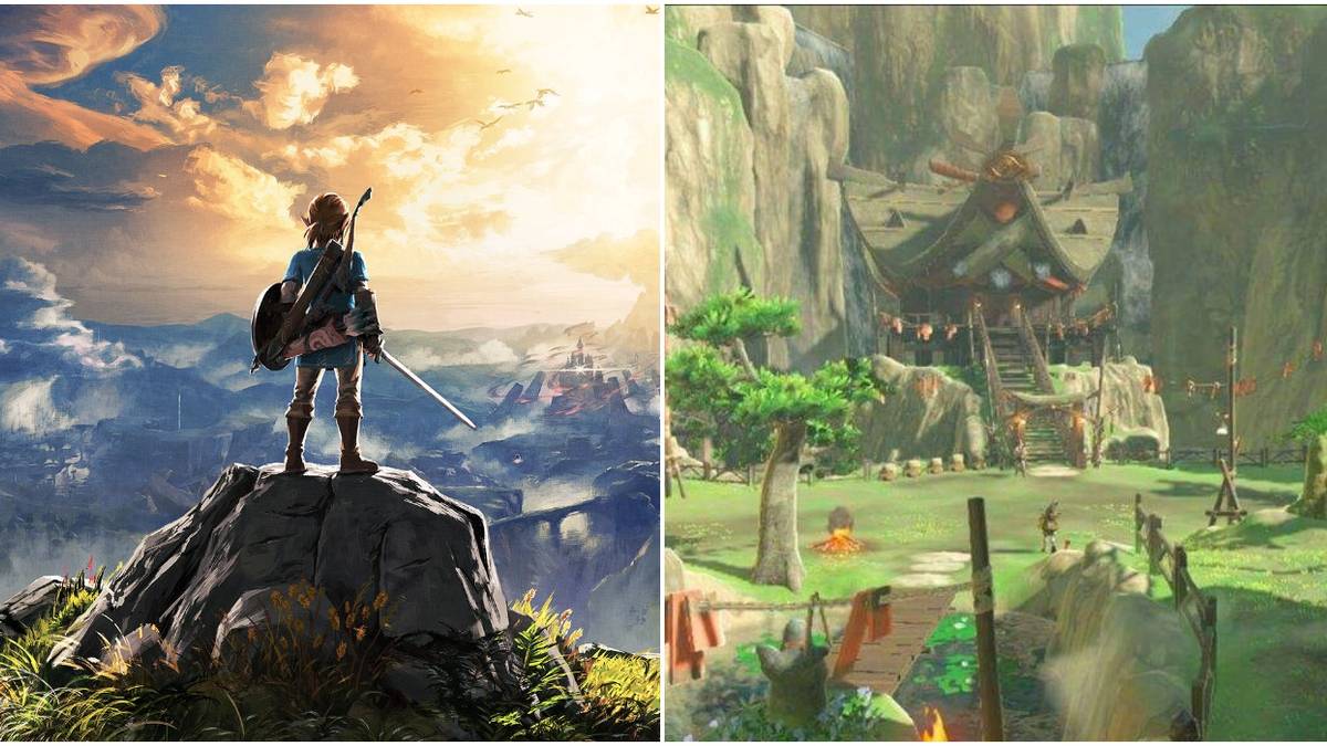 BOTW Kakariko Village