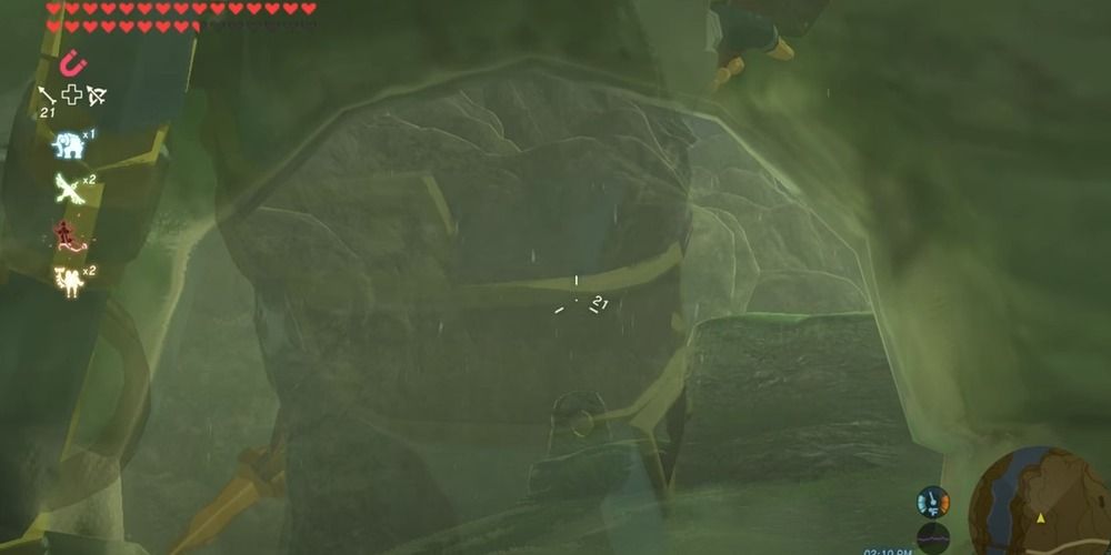 Solving the Two Rings puzzle in Breath of the Wild