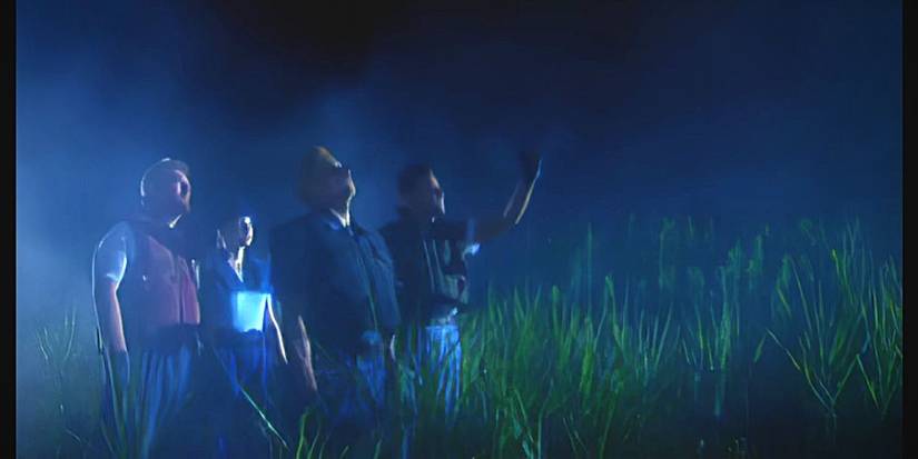 Barry Jill Wesker Chris Forest FMV Resident Evil PlayStation