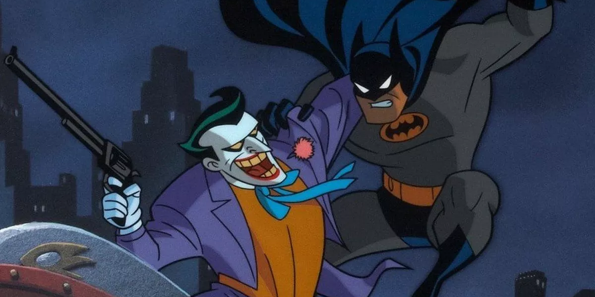 Batman fights Joker