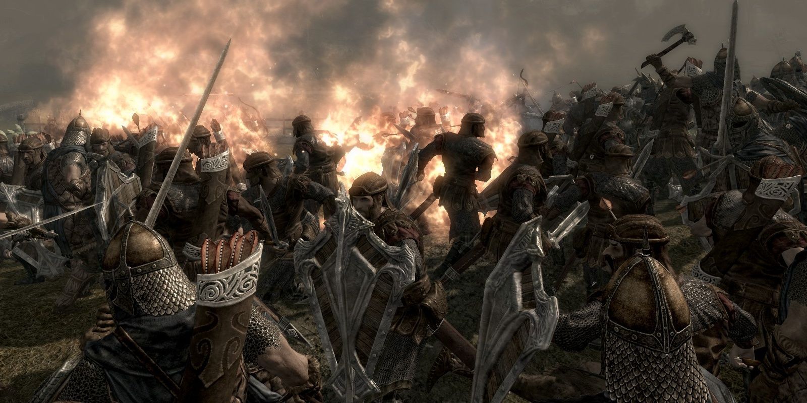 The Battle of Whiterun From The Elder Scrolls V Skyrim