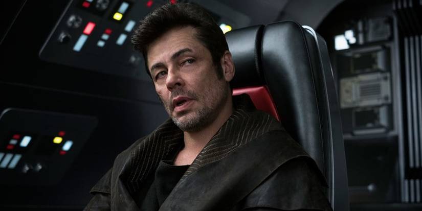 Benicio del Toro in Star Wars The Last Jedi
