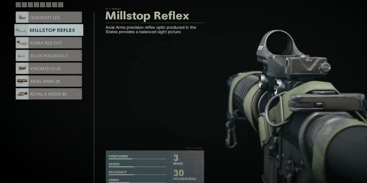 Millstop Reflex