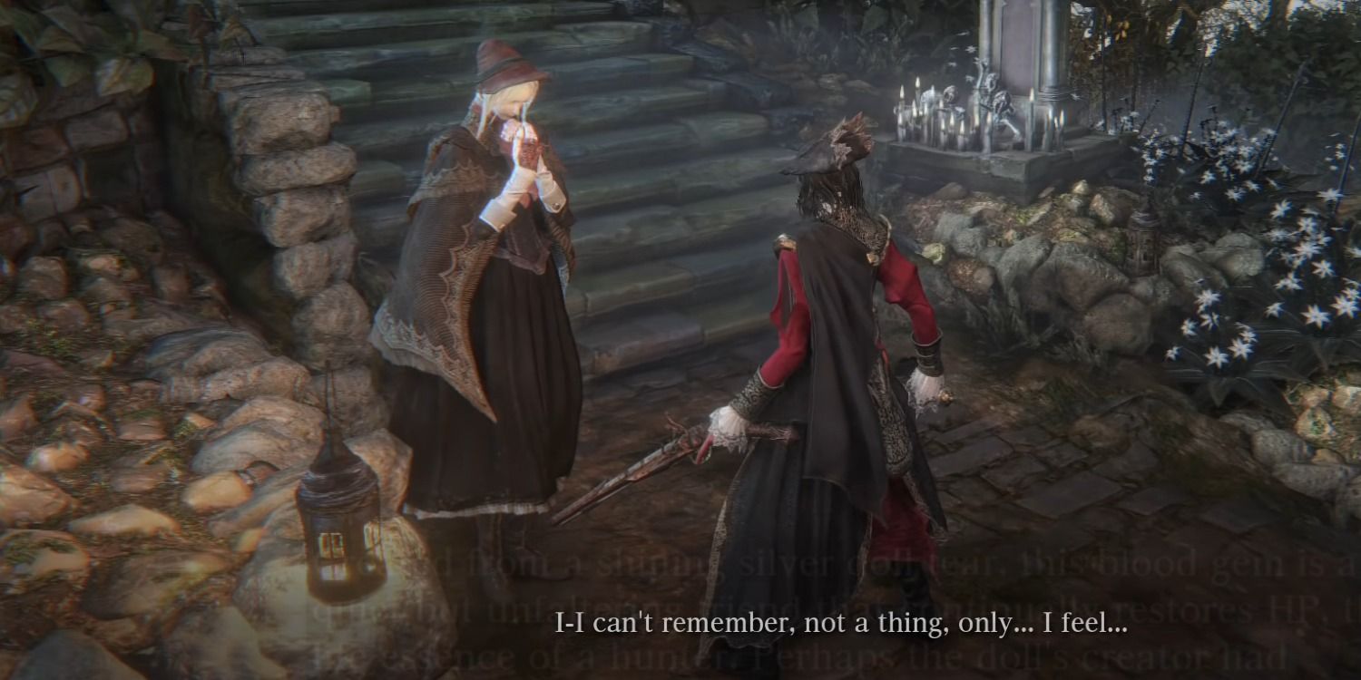 Talking To The Doll In bloodborne
