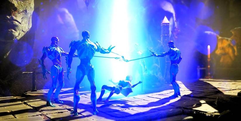 Brainiac calls an orbital strike in Injustice 2