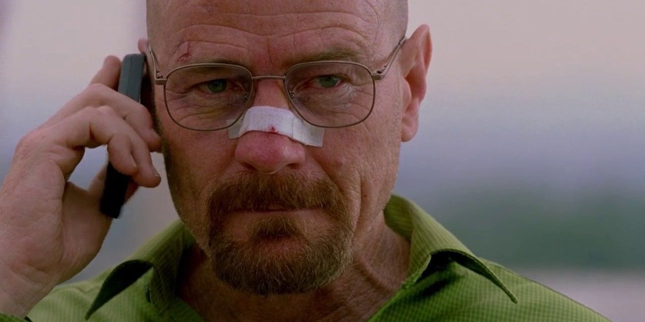 Breaking Bad Walter White On The Phone
