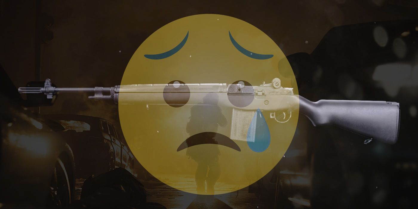 Call Of Duty DMR Sad Face