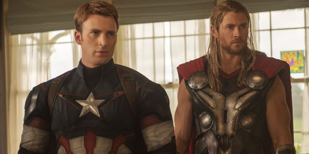 Avengers: Age of Ultron Captain America and Thor