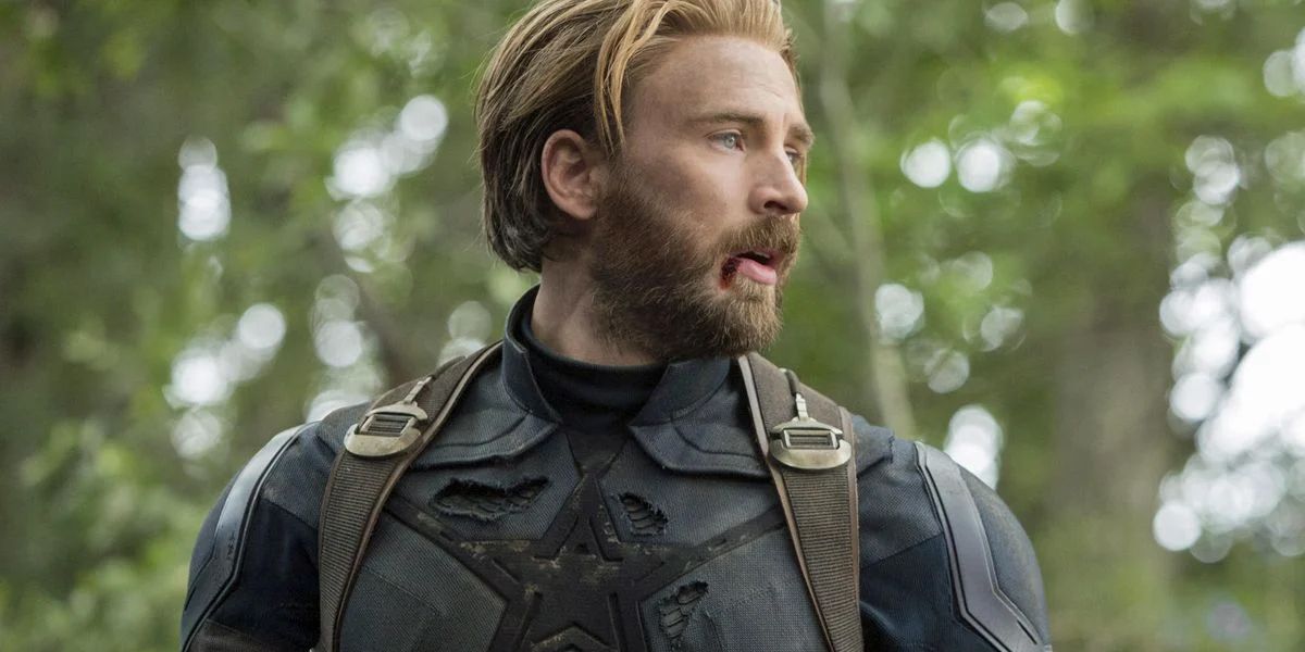 Captain America Avengers Infinity War beard