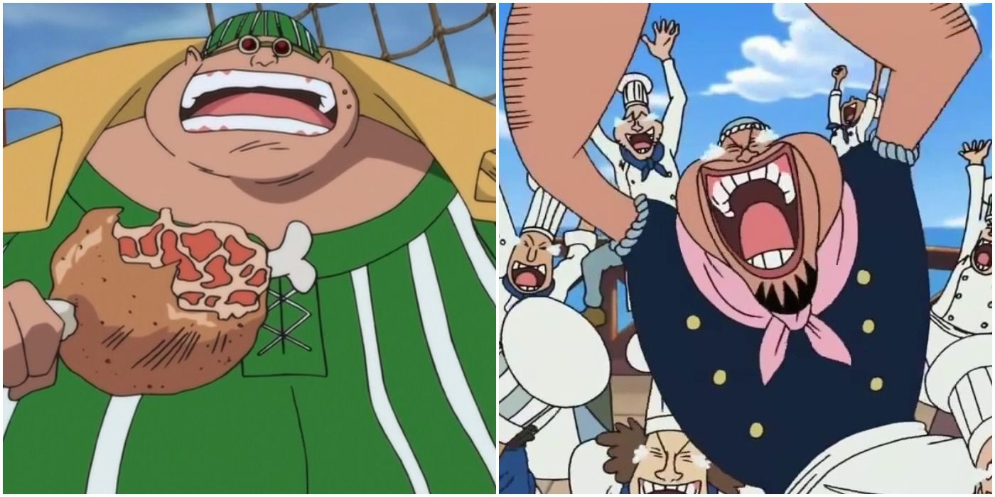 One Piece Characters Beat Luffy In Eating Contest