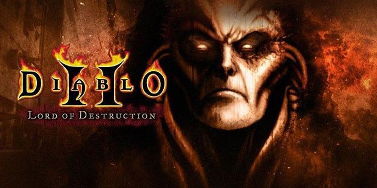Diablo 2 Lord Of Destruction Cover Artwork And Logo