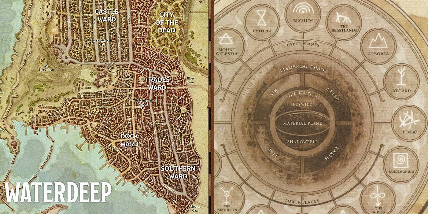 City of Waterdeep vs Cosmological Wheel - Dungeons and Dragons What To Do Before First Session