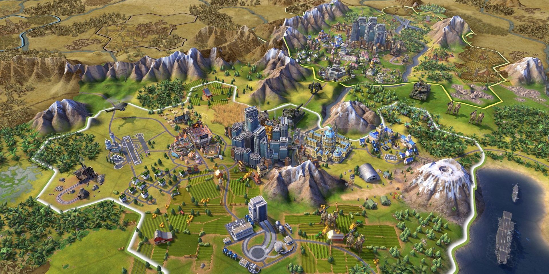 The beginnings of a society in Civilization VI