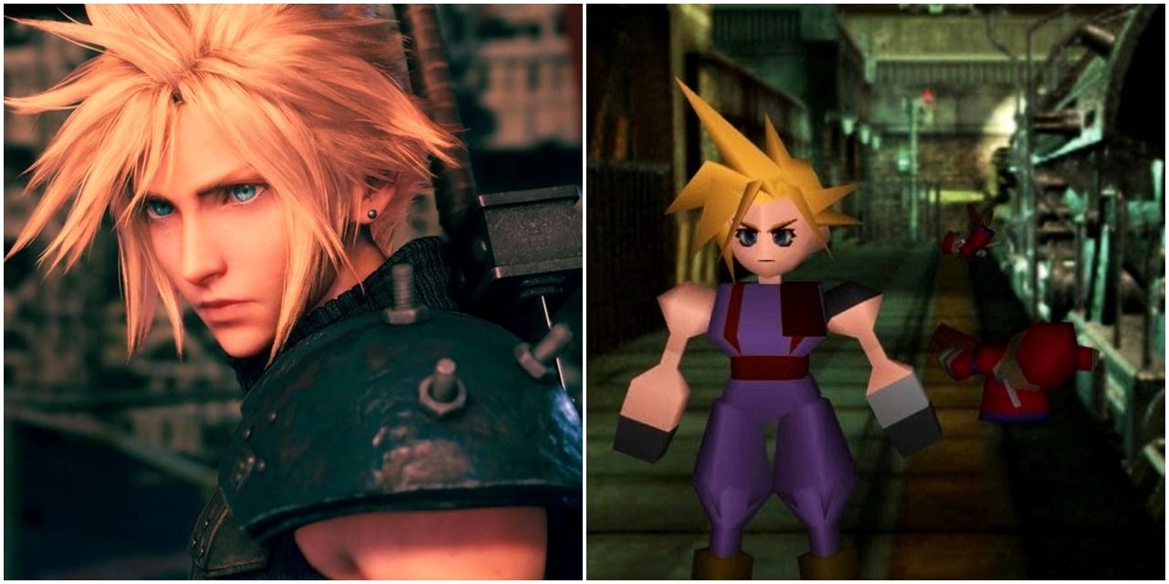 Final Fantasy 7 Cloud Strife Comparison