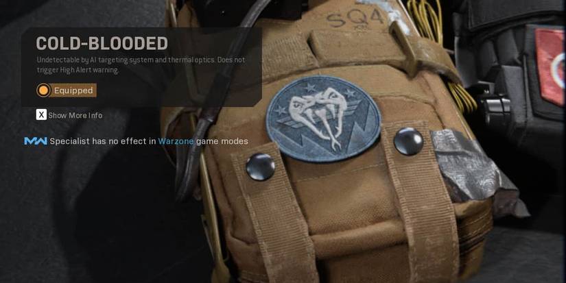 Cold Blooded Perk - Call of Duty Warzone Sniper Build