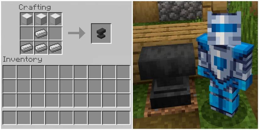 Crafting Recipe For Anvil