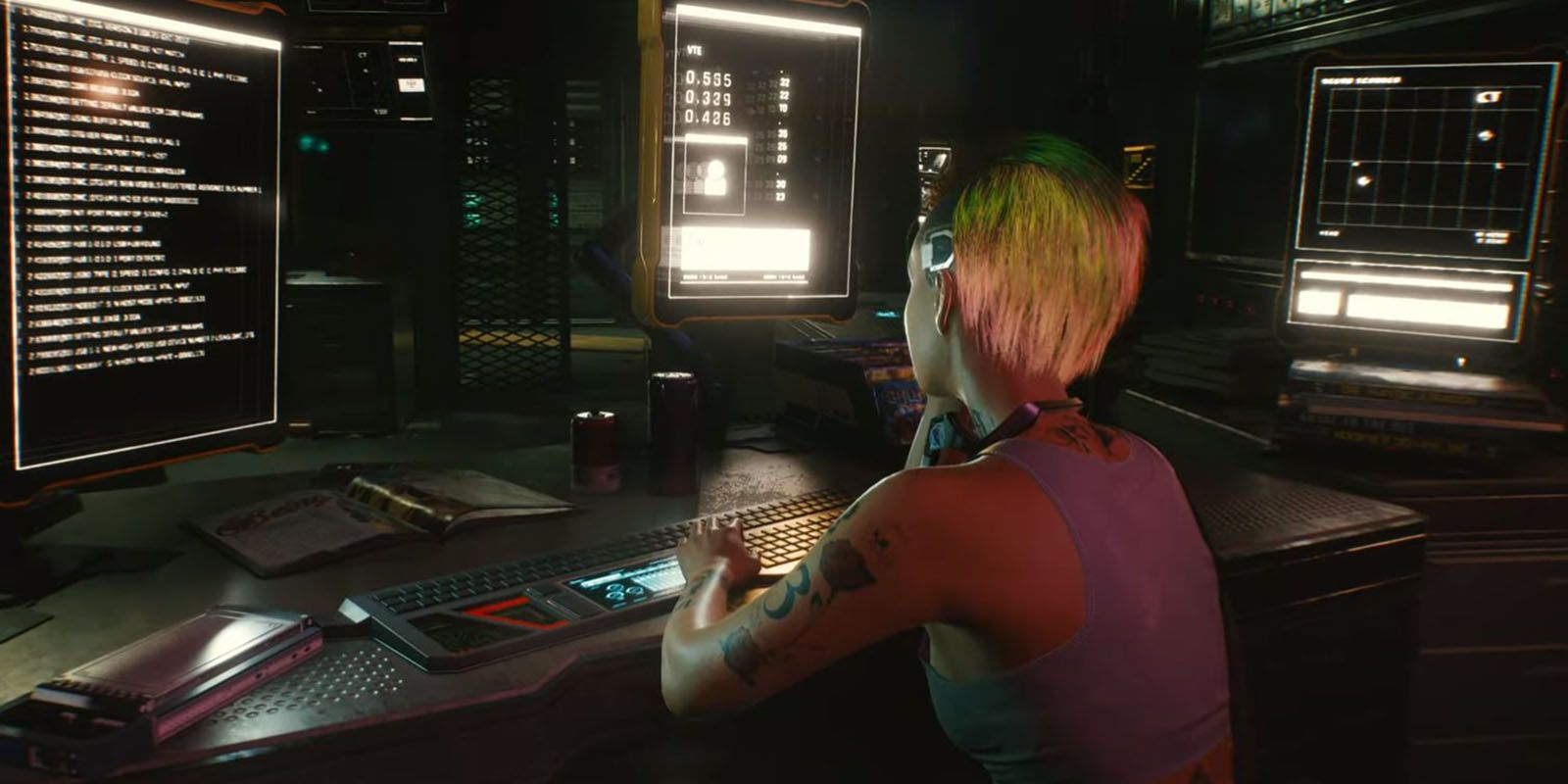 Cyberpunk 2077 Computer (Take Control)