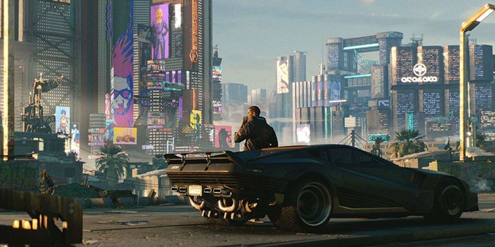 Cyberpunk 2077 Delivery Car