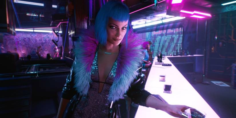 Cyberpunk 2077 Meeting Evelyn Parker At Lizzies Bar