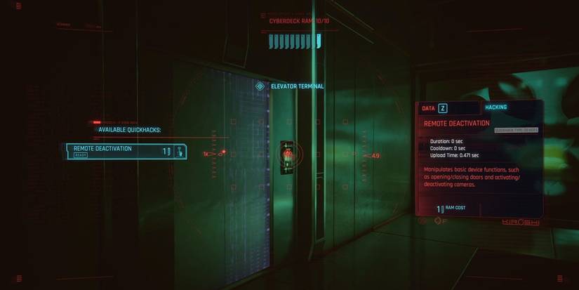 Cyberpunk 2077 Remote Deactivation
