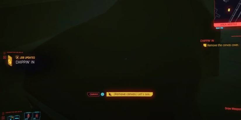 Cyberpunk 2077 Removing The Canvas From Porsche