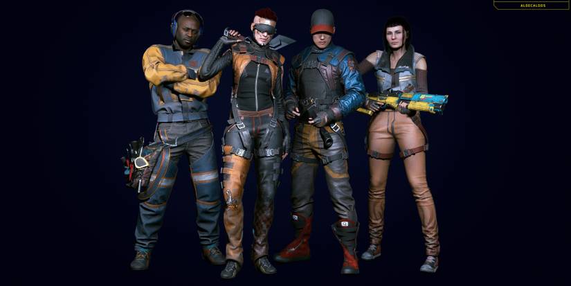 4 of The Aldecaldos posing