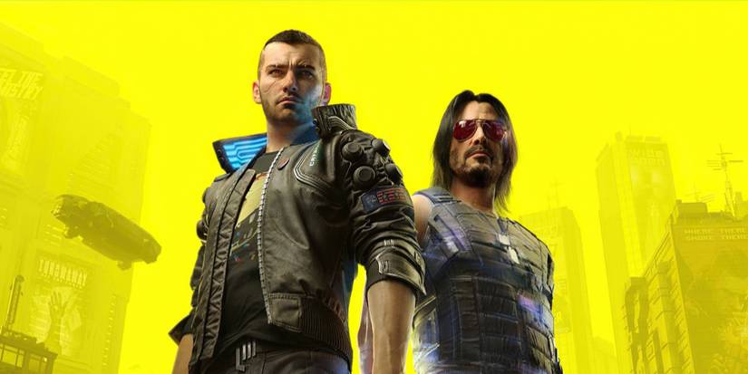 Cyberpunk 2077 V And Johnny Silverhand