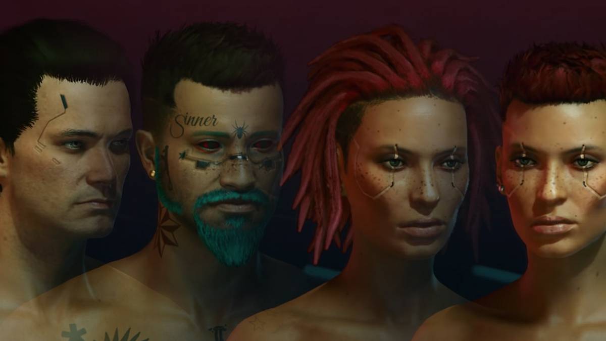 Cyberpunk 2077 V Designs