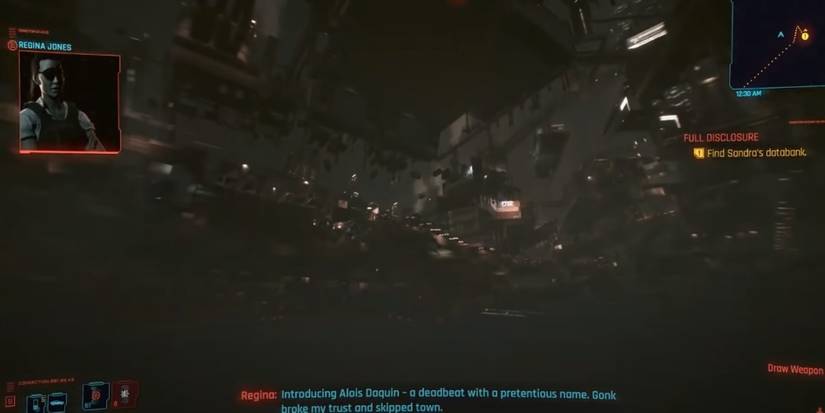 Cyberpunk 2077 V View Falling Into The Earth Glitch