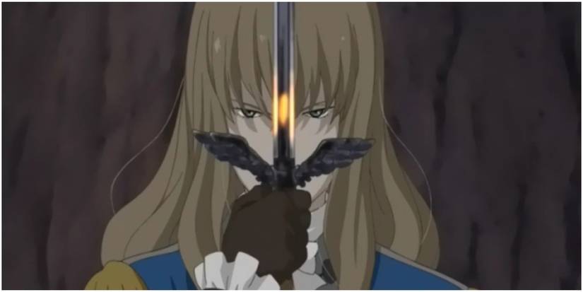 D'Eon de Beaumont Drawing His Sword