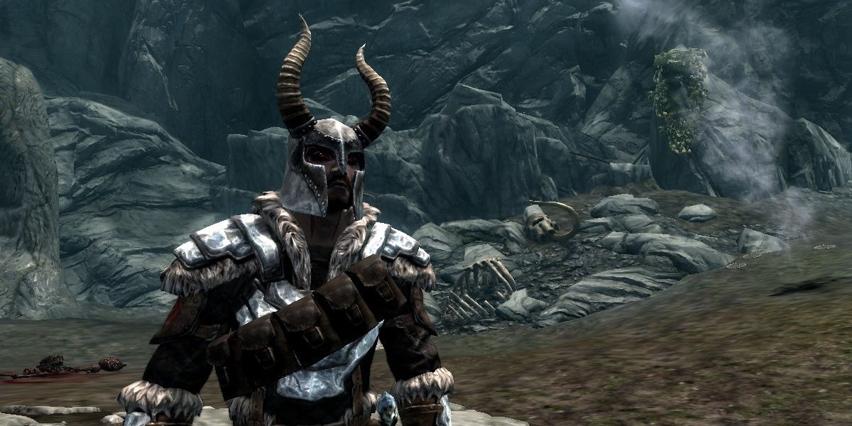 Deathbrand Helm From The Elder Scrolls V Skyrim