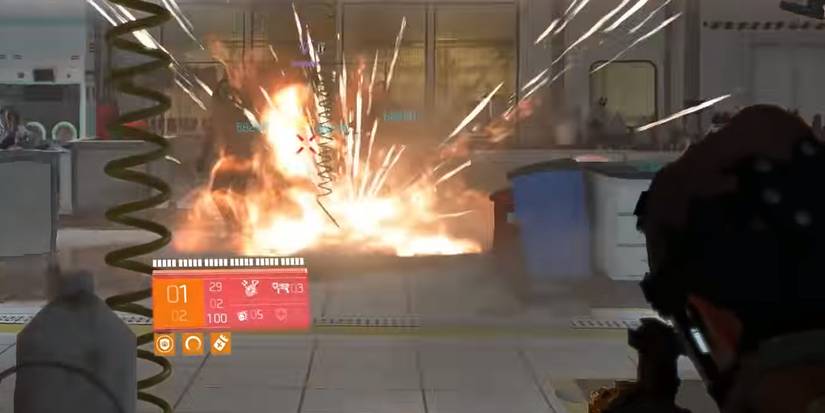 Demolitionist creating explosions - Division 2 Demolitionist Skill Tree Guide