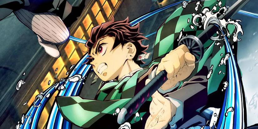 Tanjiro in the Demon Slayer movie