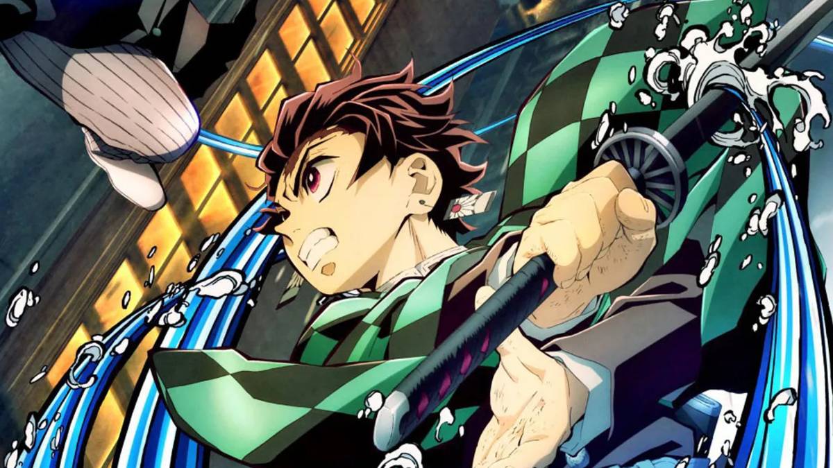 Tanjiro in the Demon Slayer movie