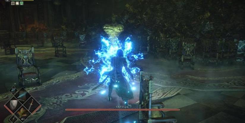 old monk boss fight demon's souls