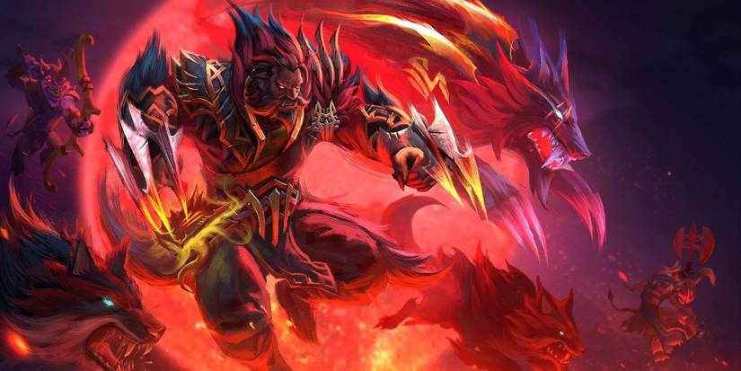 Dota 2 Lycan Loading Screen Art
