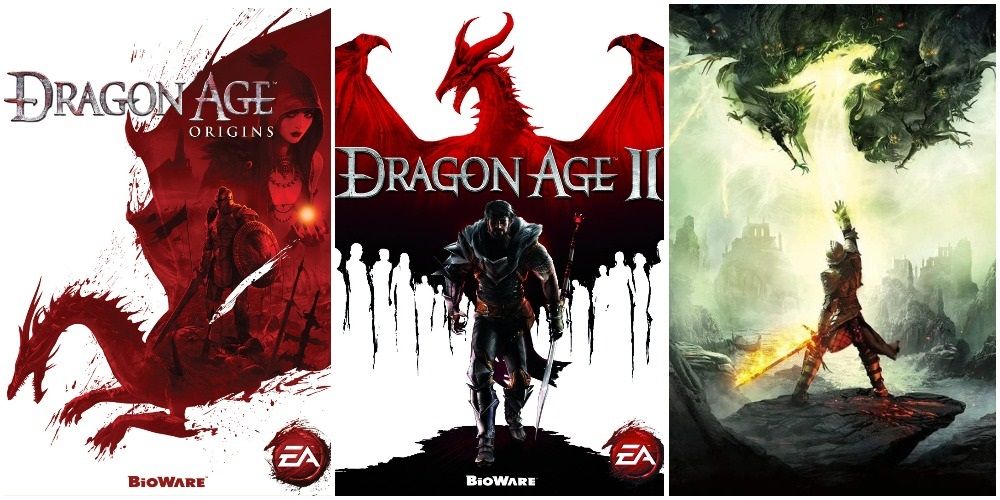 Dragon Age Series Collage