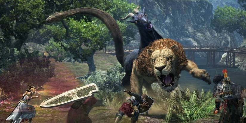 Dragon's Dogma Battle Scene