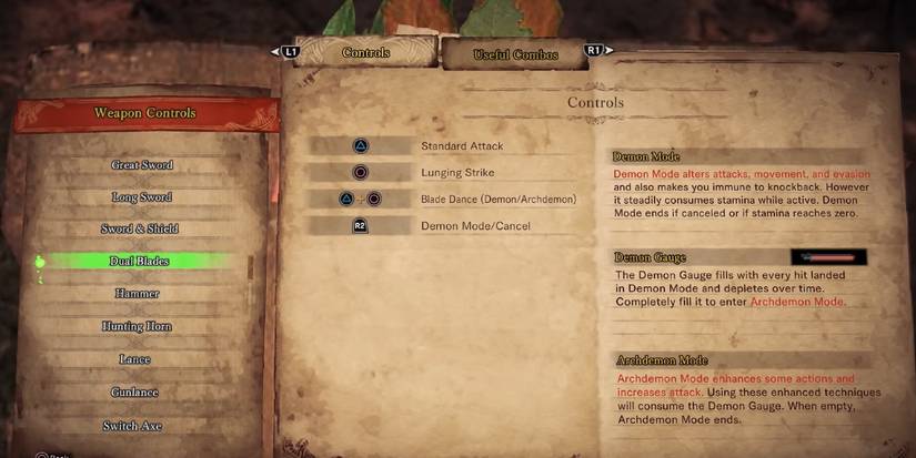 Quick tutorial to the dual blades