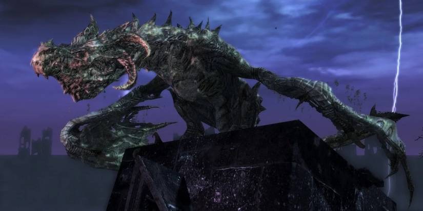 Durnehviir From The Elder Scrolls V Dawnguard