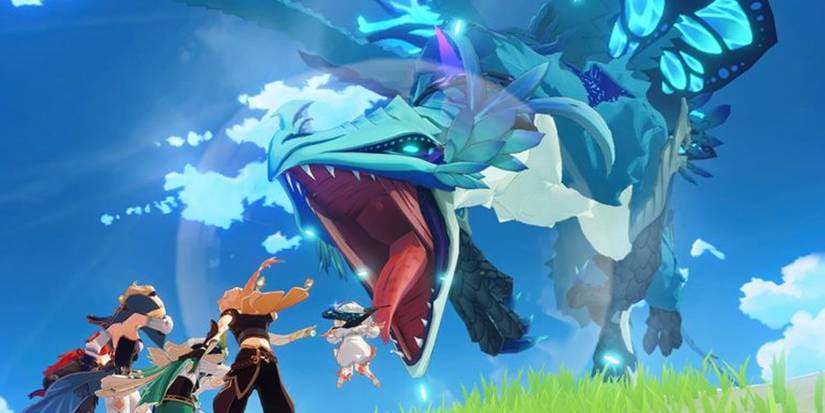 Dvalin about to fight the players - Genshin Impact 10 Facts Dvalin