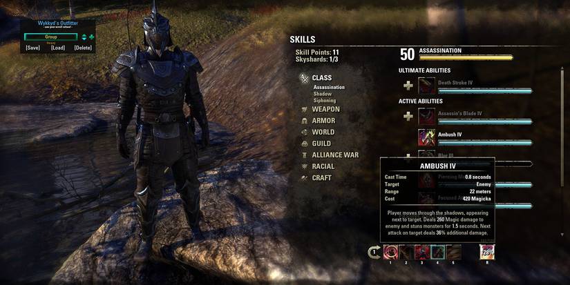 ESO Action Bar