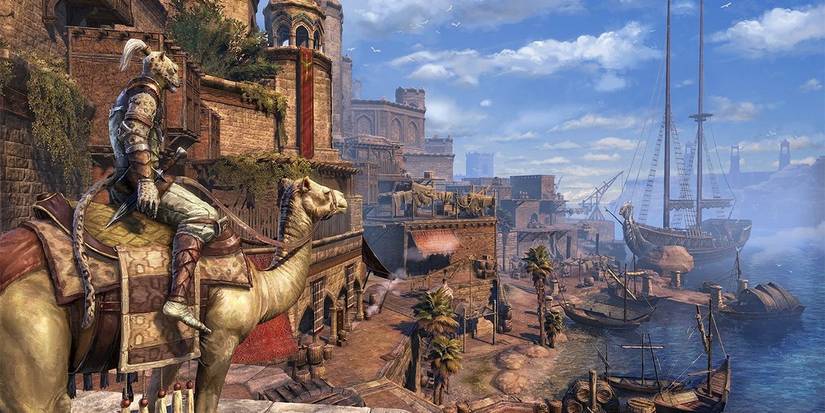 ESO port city Hammerfell