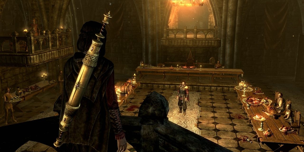 The Blood Scroll Carried By Serana In The Elder Scrolls V Dawnguard
